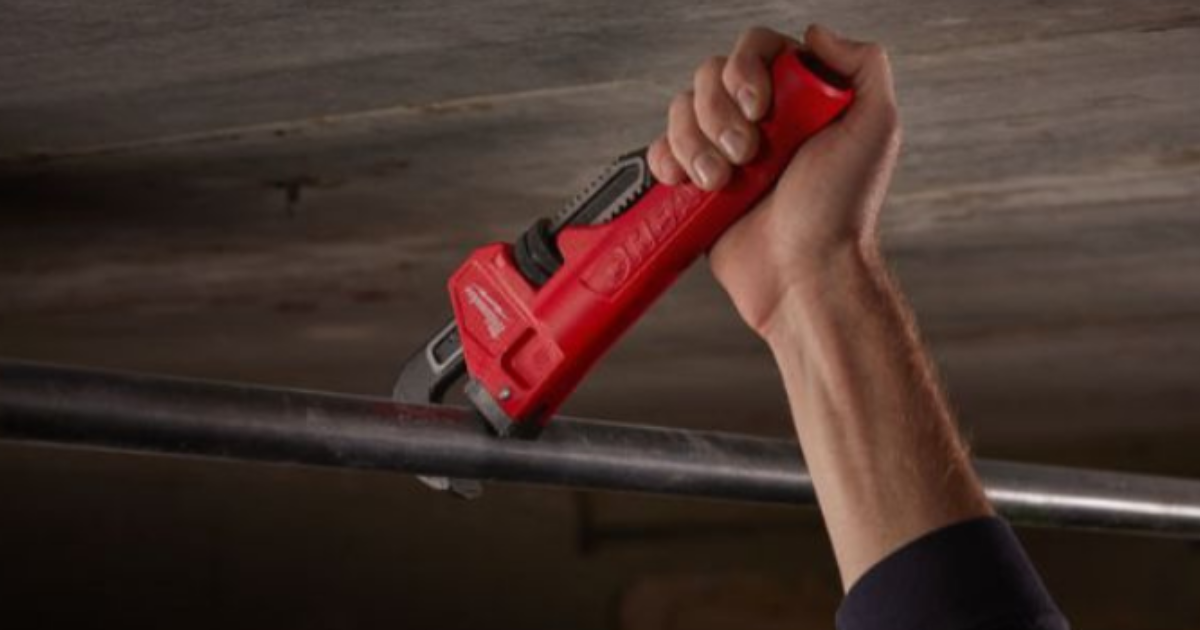 MILWAUKEE ADJUSTABLE PIPE WRENCH 'CHEATER' 48227314