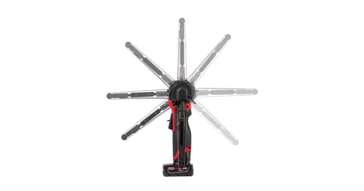360° tool-free head adjustment allows the best handling