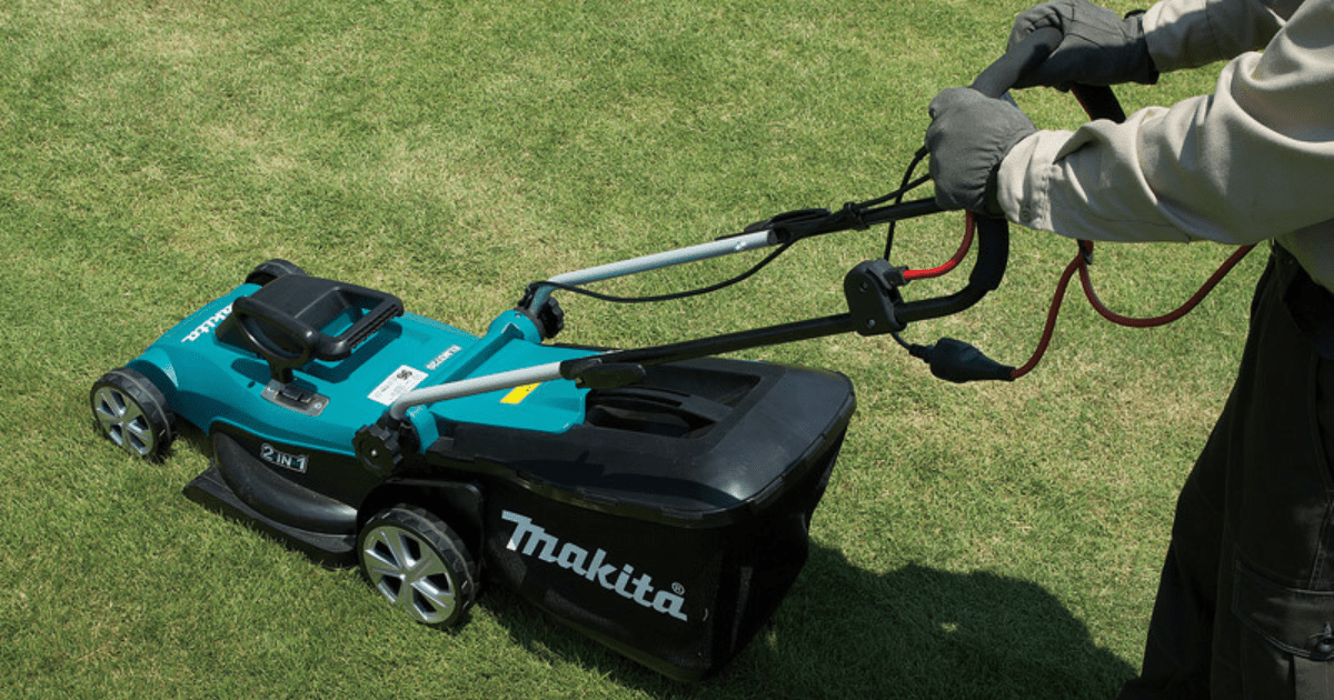 Makita electric lawnmower