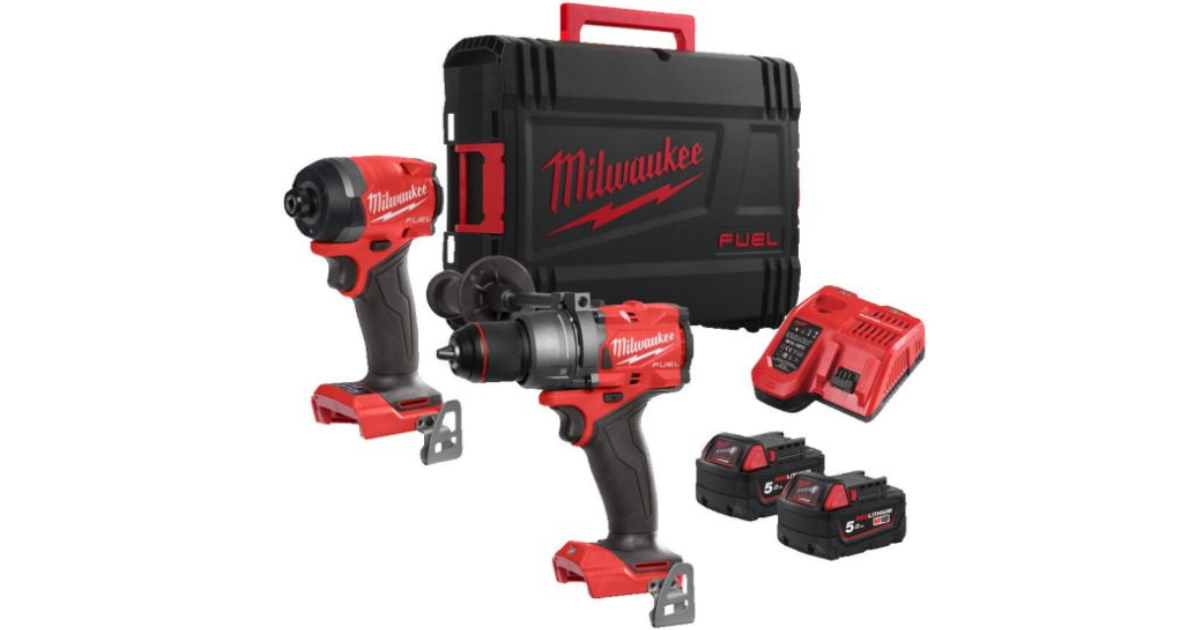 Milwaukee Gen 4 Twin Pack Drill & Impact Driver