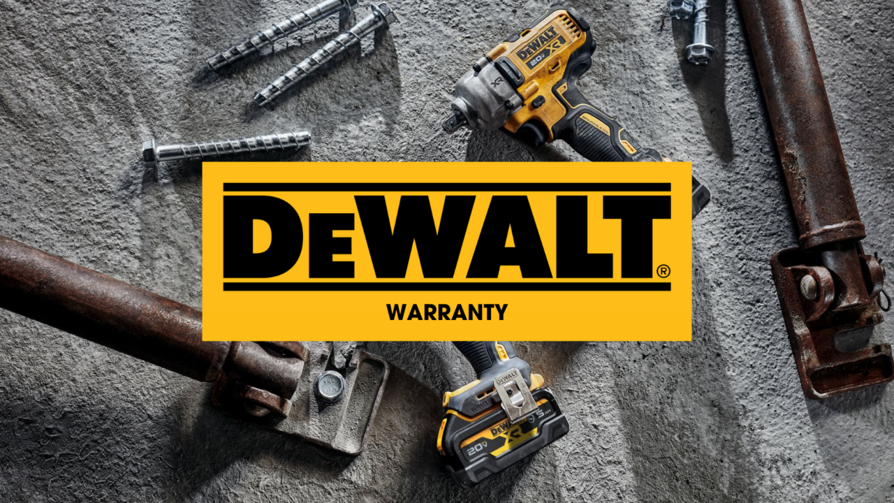 How to register for DeWalt warranty