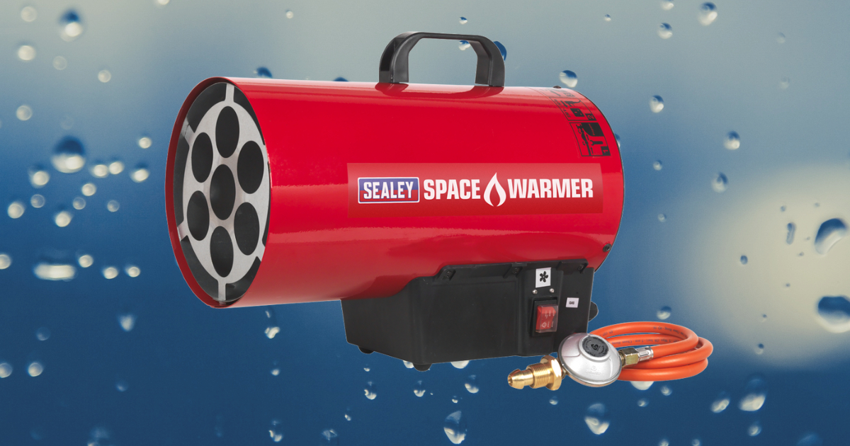 Sealey Space Warmer Propane Heater 54,500BTUHR LP55