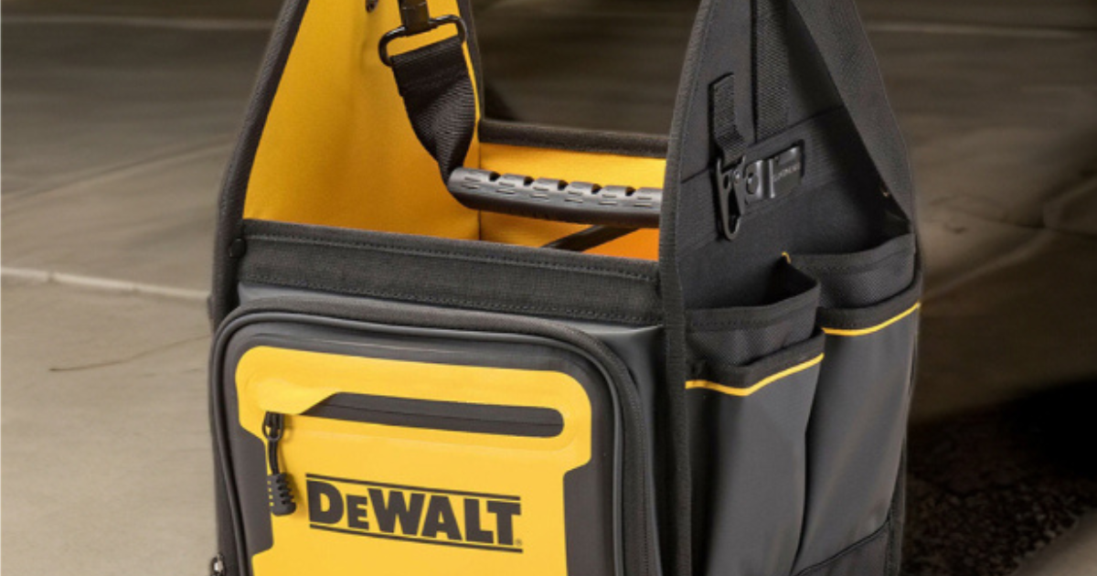 Dewalt DWST60105-1 Pro 11'' Electricians Tool Storage Tote Bag