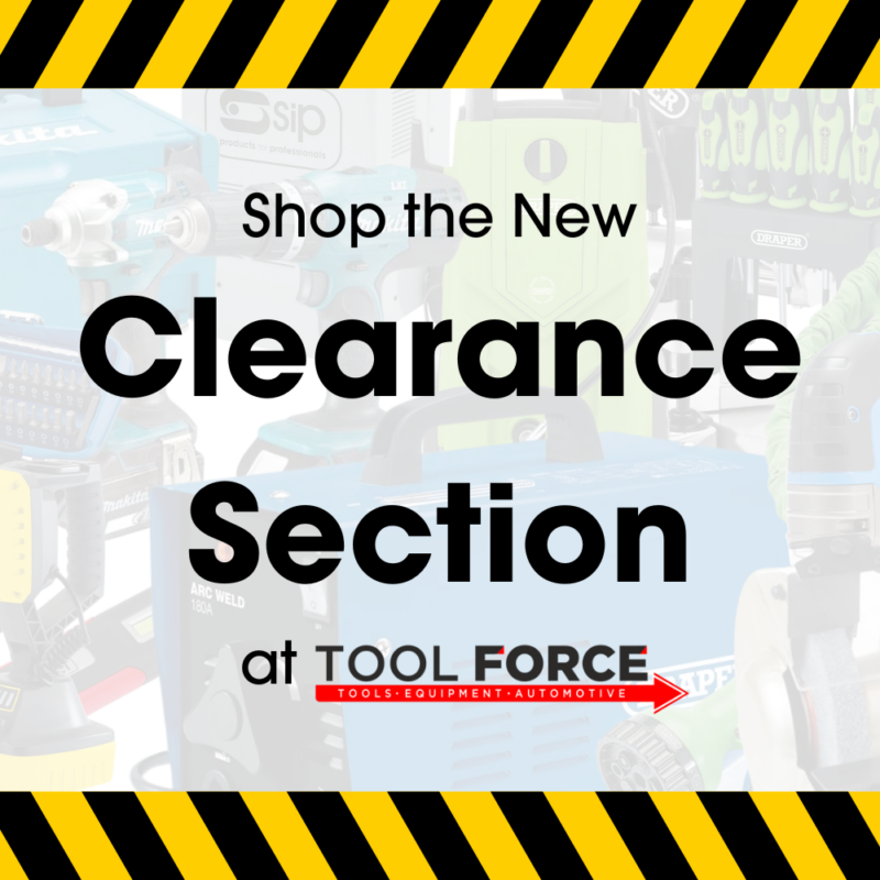 Shop the New Clearance Section at Toolforce.ie for Mega Deals
