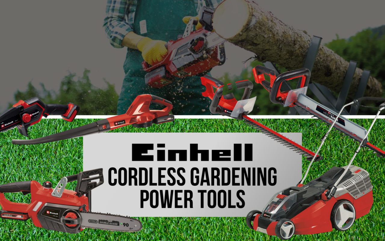 Einhell Cordless Gardening Power Tools