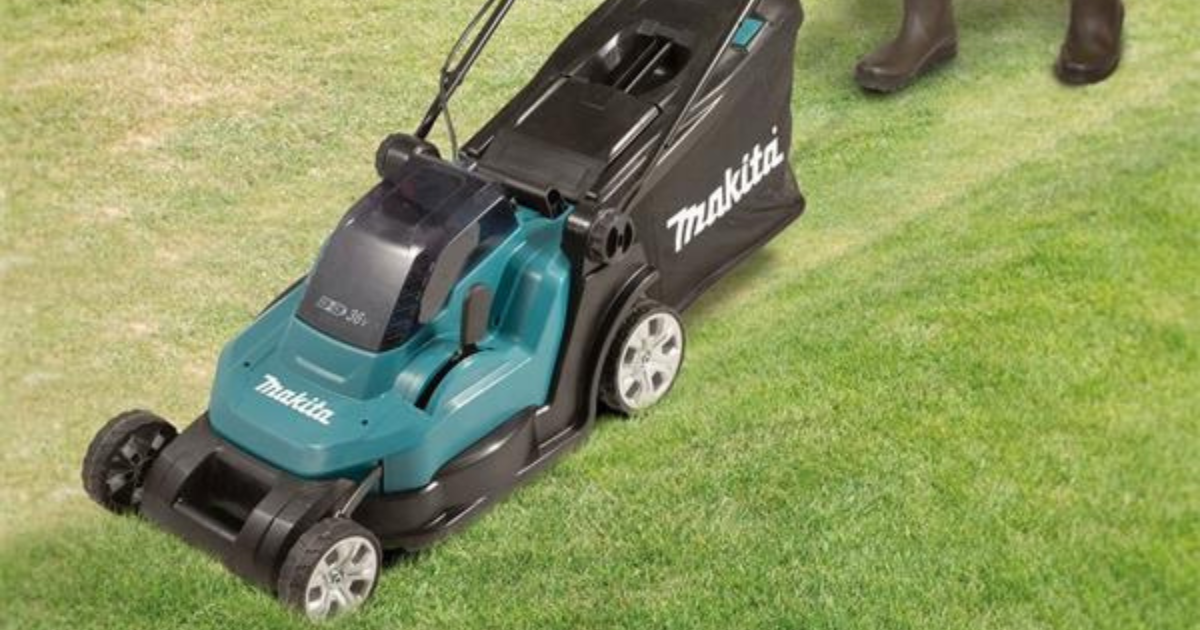 Makita LXT 36V Battery Lawnmower 43cm Kit DLM432