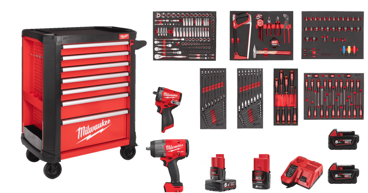 Milwaukee 234 Piece Master Tool Chest 4932478851