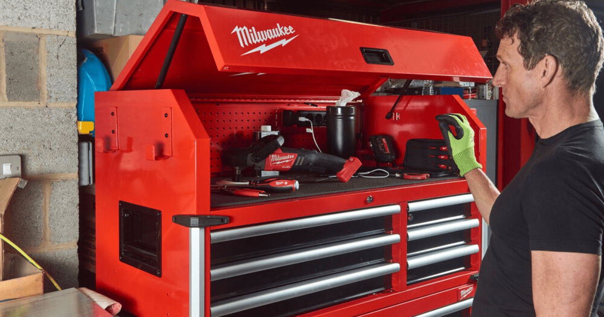 Milwaukee 6 Drawer Top Tool Chest 4932478855