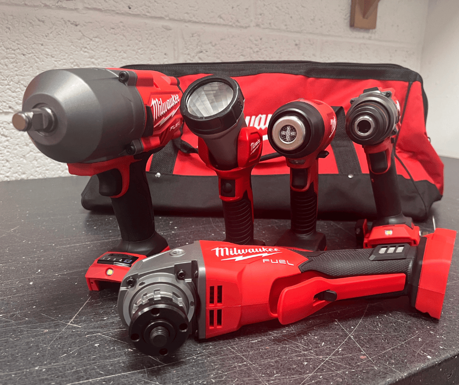 Milwaukee M18 5 Piece Power Tool Kit M18BLK100