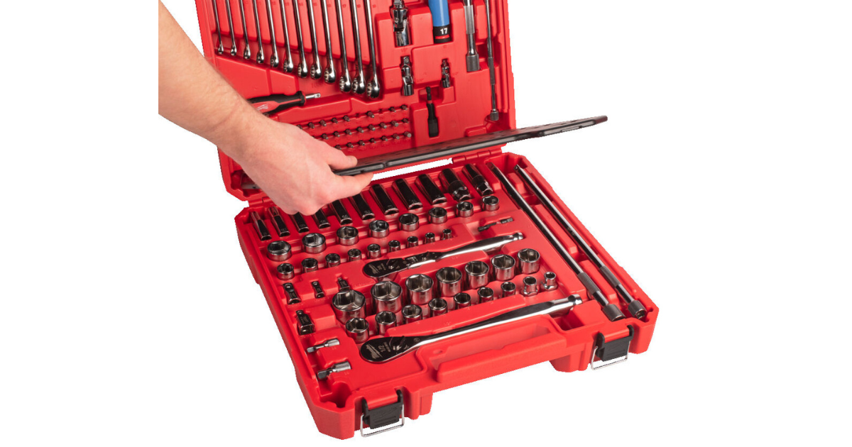 Milwaukee 108pc Drive Mechanics Set 1/4'' 3/8'' & 1/2'' 4932501845