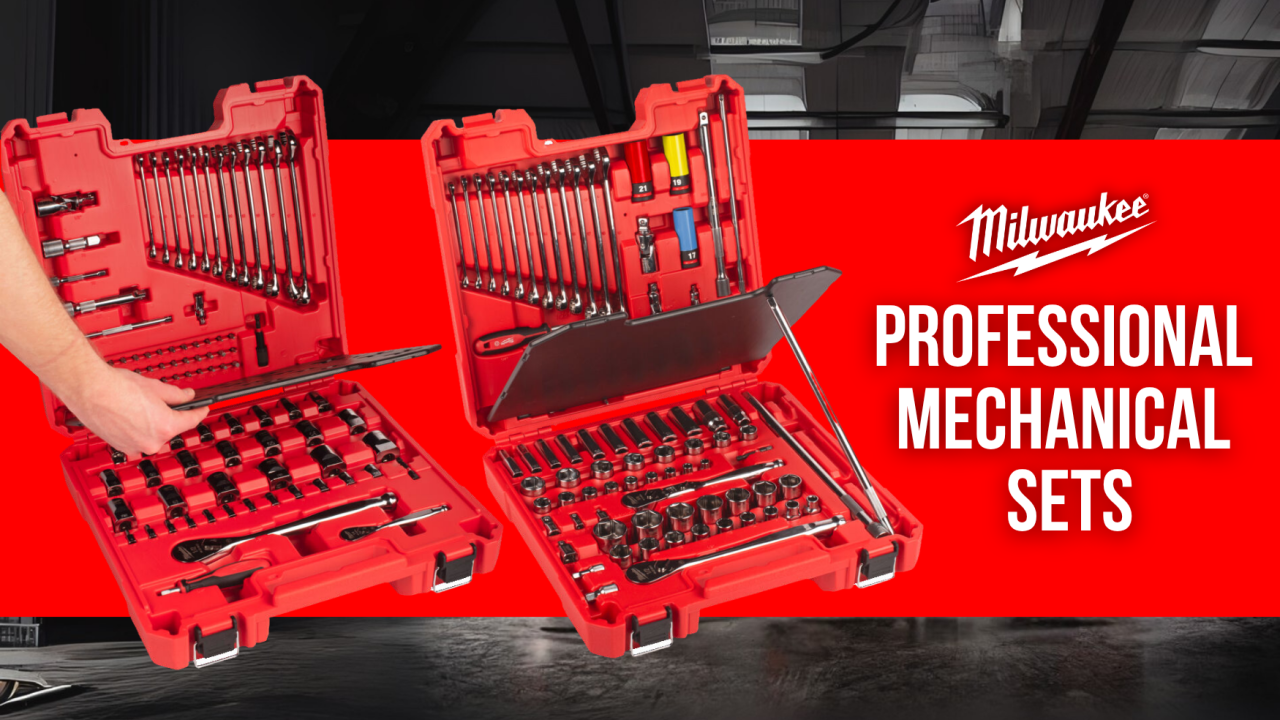 Milwaukee Professional Mechanical Sets