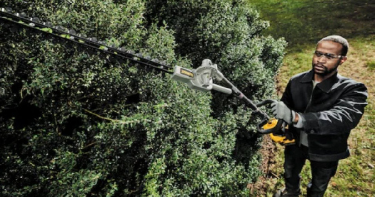 DeWalt 54v FlexVolt Split Shaft Pole Hedge Trimmer Attachments DCMASPH6N-XJ