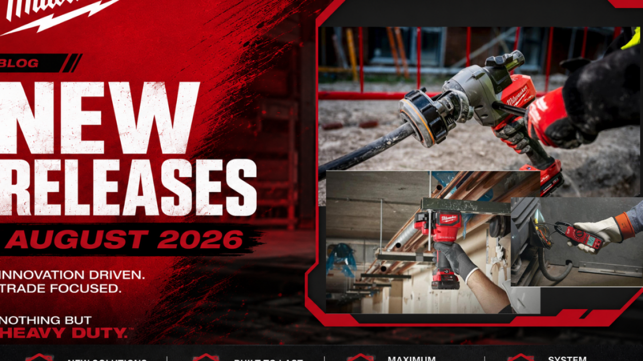New Milwaukee Tools August 2026