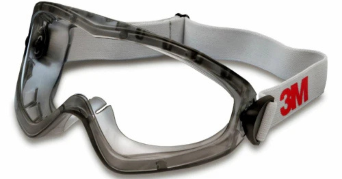 3M 2890 Premium Clear Safety Goggles