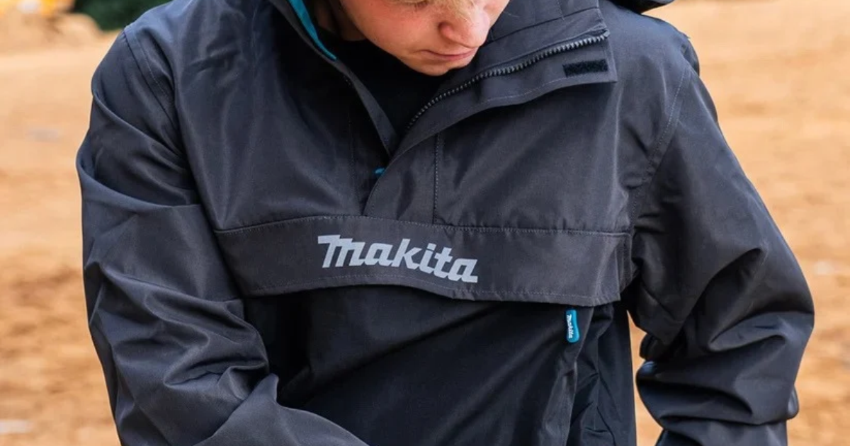 Makita Workwear Aero Jacket, Grey Colour