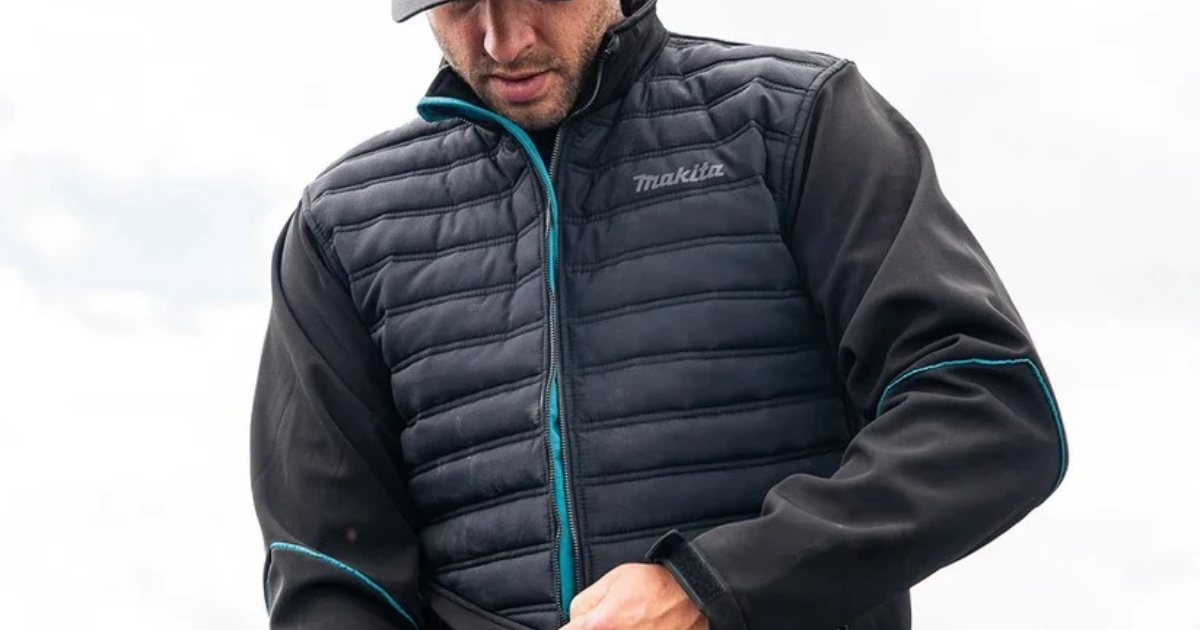 Makita Workwear Shield Jacket, Black Colour