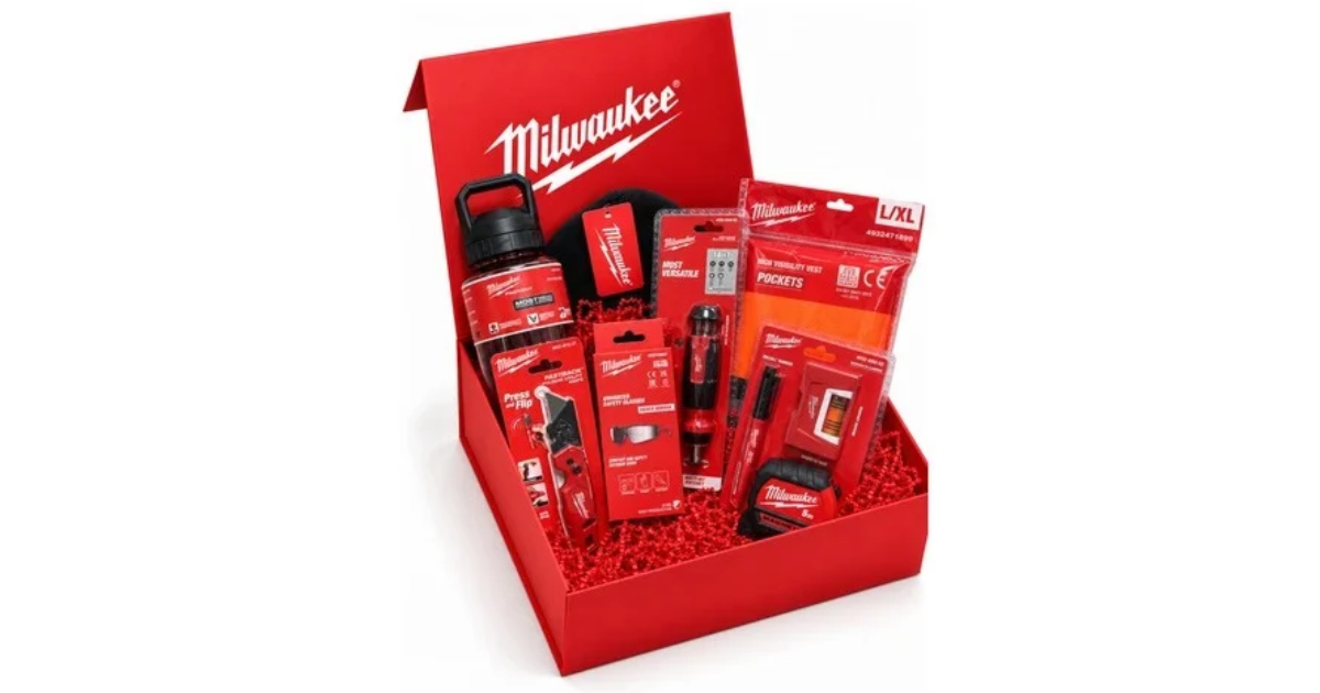 Milwaukee 7 Piece Gift Hamper 4722619004