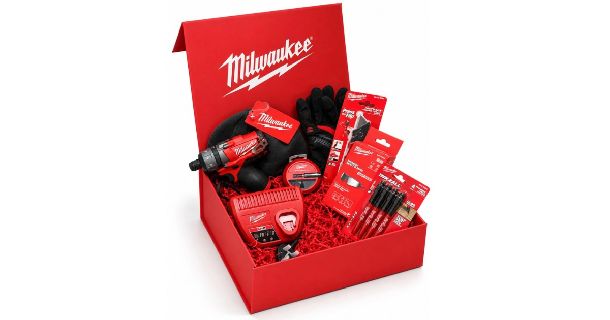 Milwaukee 7 Piece Power Tool Hamper 4937126114